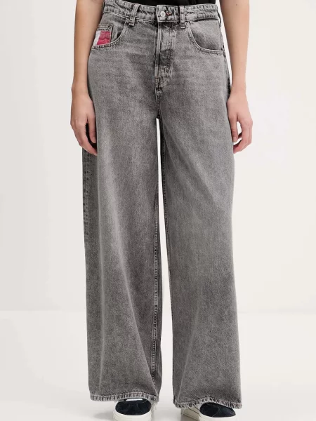 Džíny Tommy Jeans šedá