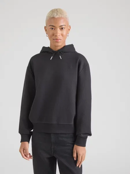 Calvin Klein Jeans Μπλούζα φούτερ μαύρο λευκό