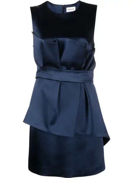 Rochie P.a.r.o.s.h. din satin albastru