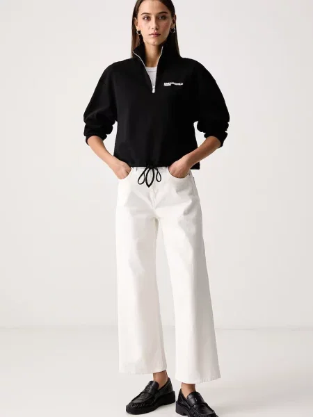 Karl Lagerfeld Jeans mikina dámska čierna