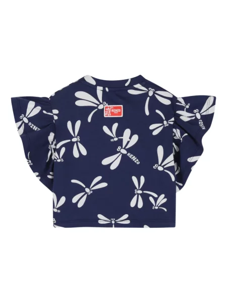 Dětské top Kenzo modrý