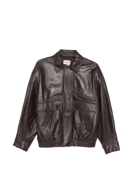 Geanta de piele Semicouture maro