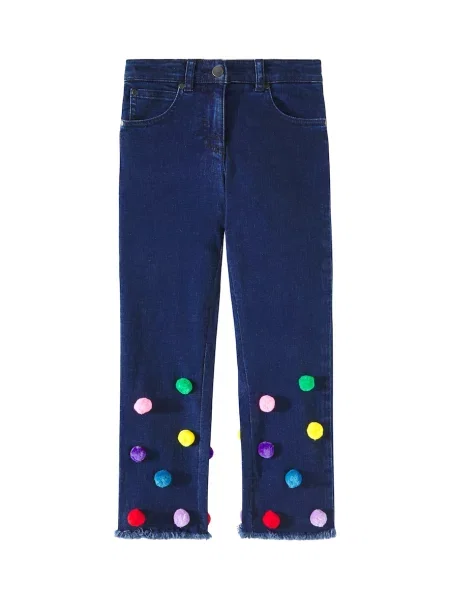 Τζιν με ίσιο πόδι Stella Mccartney μπλε