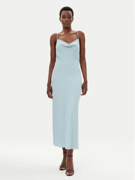 Calvin Klein Sukienka letnia Błękitny niebieska