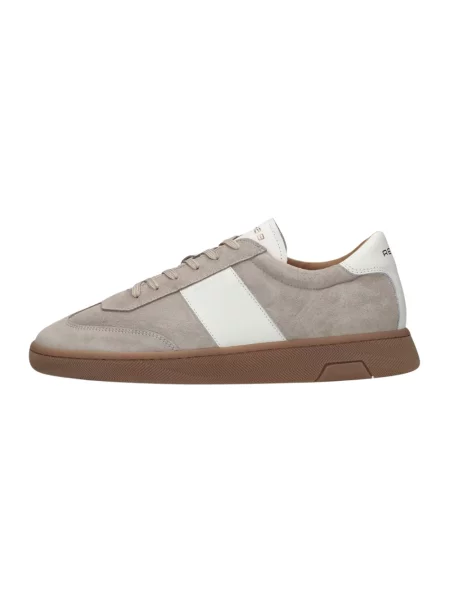 Sneakersy Rehab skórzane beżowe