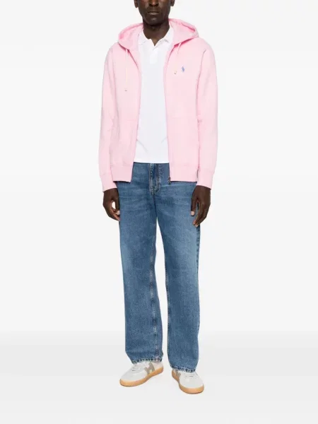 Hoodie Polo Ralph Lauren με κέντημα γκρι