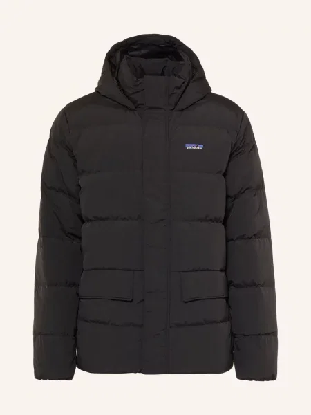Péřová bunda Patagonia Sisar Down Hoody black černá