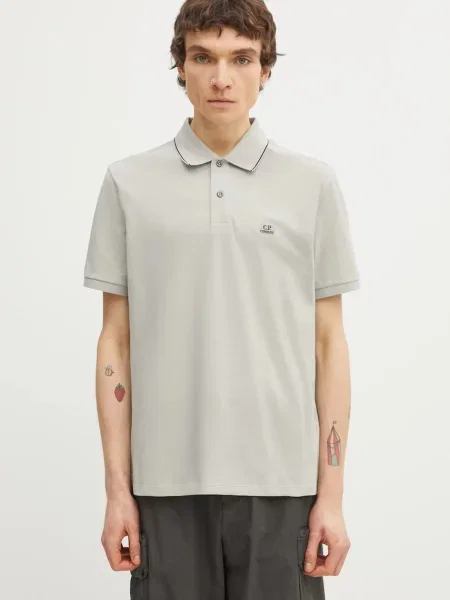 C.P. Company tricou polo gri