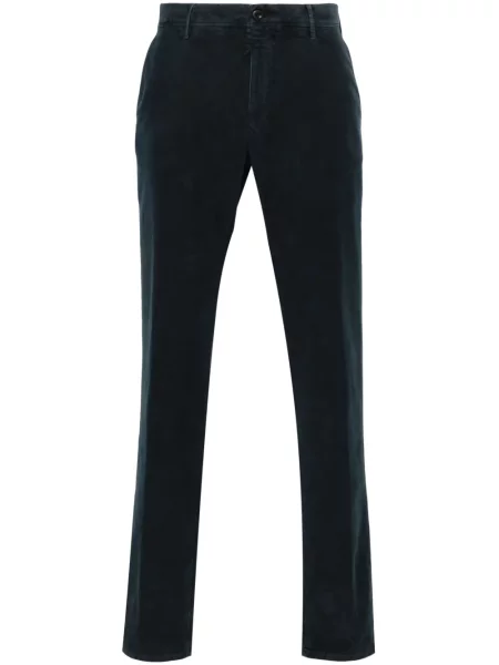 Pantaloni chino Incotex albastru