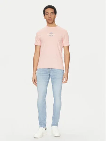 Tričko Guess Jeans béžové