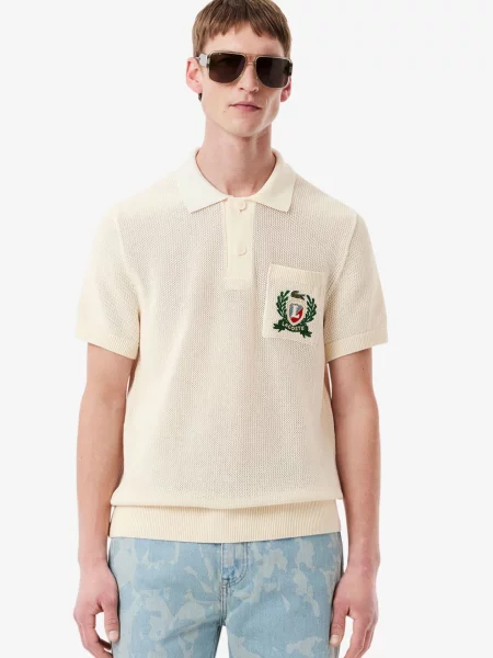 Светр Lacoste бежевий