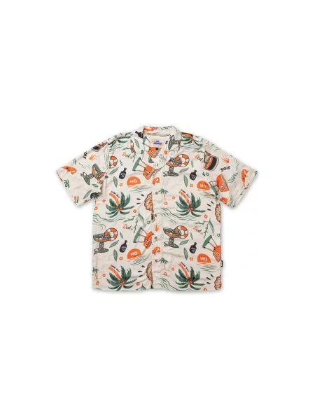 The Dudes Summa Jam Hawaiian Shirt Mężczyźni Koszula The Dudes Wielobarwny Size: XL