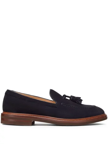 Loafersy Brunello Cucinelli niebieskie