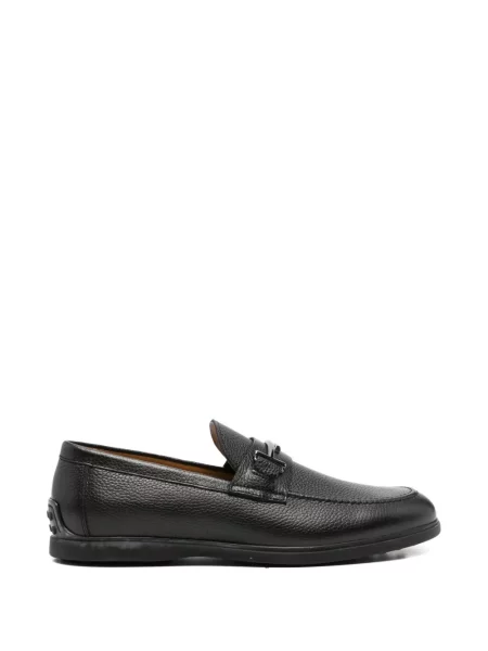 Pantofi loafer John Harrison din piele negru