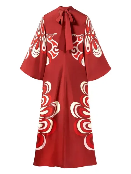 Rochie La Doublej de costum roșu