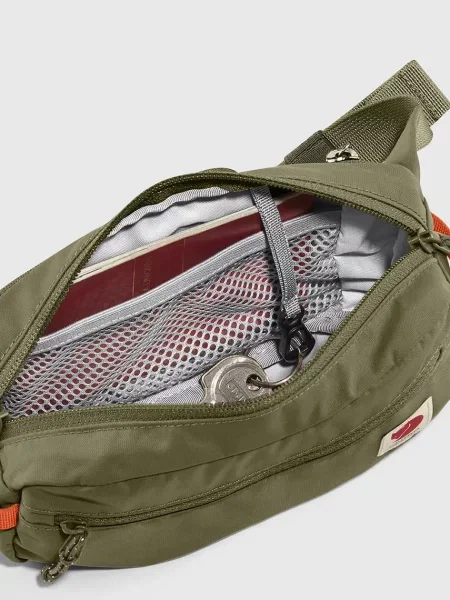 Ремень Fjallraven бордовый