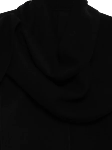Palton Jnby din tweed negru