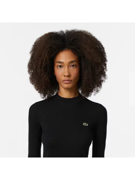 Lacoste Koszulka Lacoste czarna