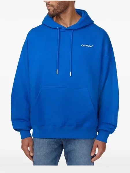 Hanorac cu glugă Off-white alb
