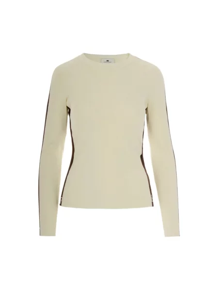 Sweter Elisabetta Franchi beżowy