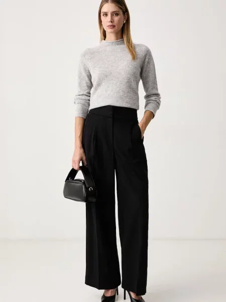 BOSS Pantaloni cutați C_Tarima' negru