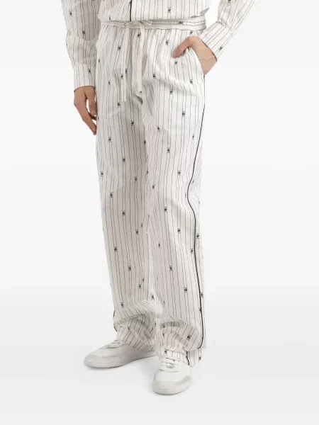 Pantaloni Dolce & Gabbana cu imagine alb