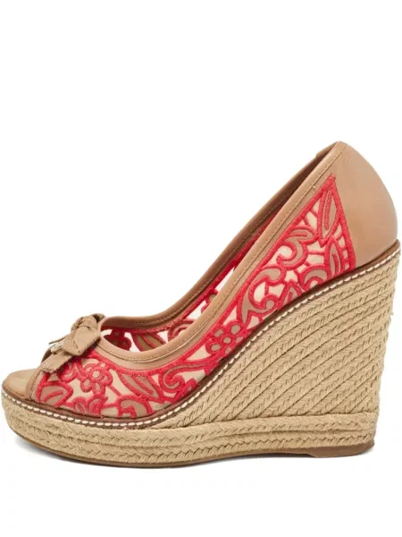 Espadrile Tory Burch din piele maro