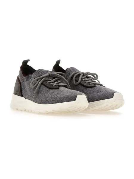 Sneakersy Eleventy szare