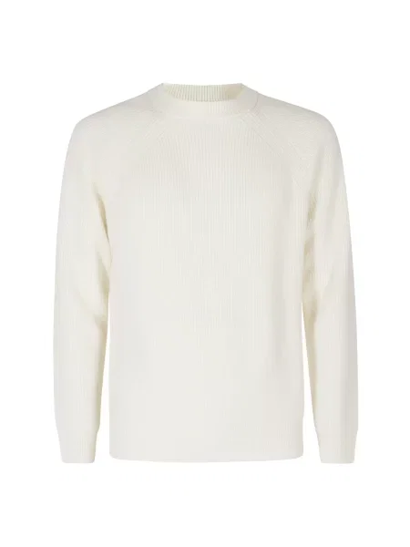 Sweter Sebago wełniany biały