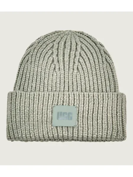 UGG Căciulă cu adaos de lână verde