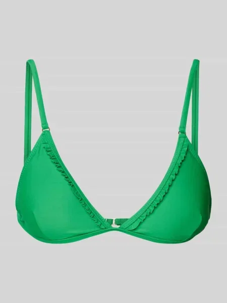 Top bikini z falbanami model ‘Romy’ Shiwi zielony