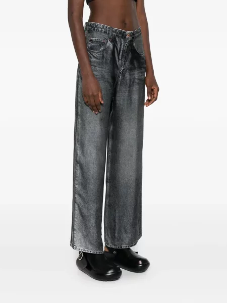 Pantaloni Pierre-louis Mascia de mătase negru