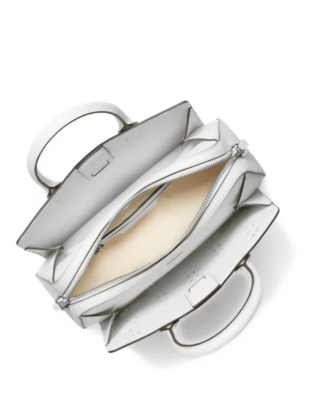 Geantă shopper Michael Kors alb