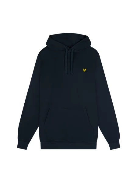 Bluza z kapturem Lyle & Scott z kapturem niebieska