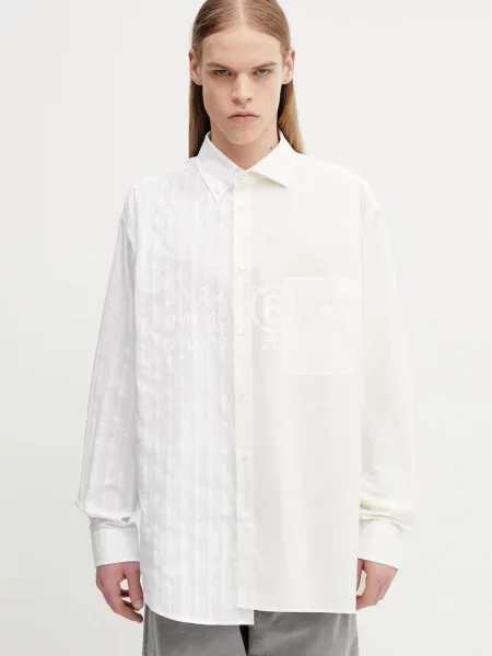 Cămașă Long-Sleeved Shirt White 50 alb