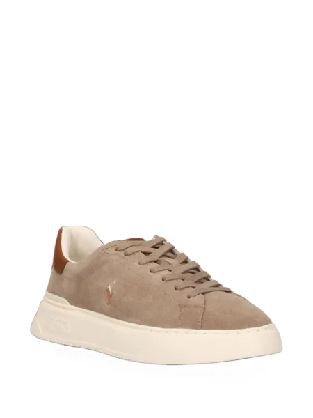 Sneakerși Polo Ralph Lauren din piele de căprioară
