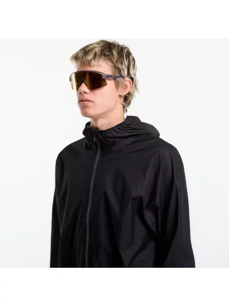 Windbreaker On Explore Lightweight Waterproof Jacket Black S negru