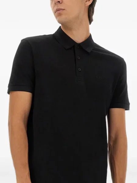Tricou polo Boss negru