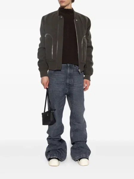 Geacă bomber Rick Owens gri