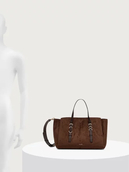 Замшевая сумка через плечо Aldo