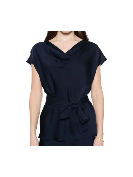 Bluzka Silk95five niebieska