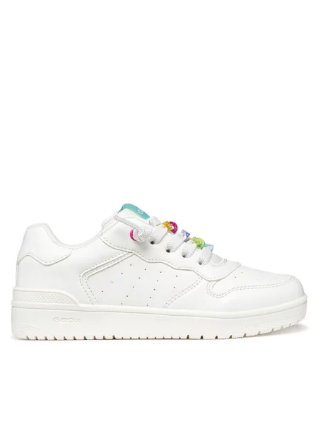 Sneakersy Geox białe
