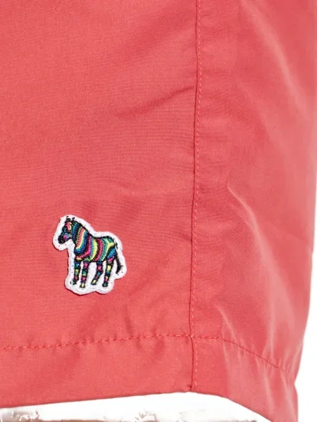 Zebra mintás húzózsinór fürdőruha Paul Smith piros