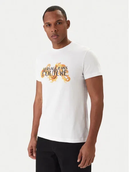 Футболка Versace Jeans Couture белая