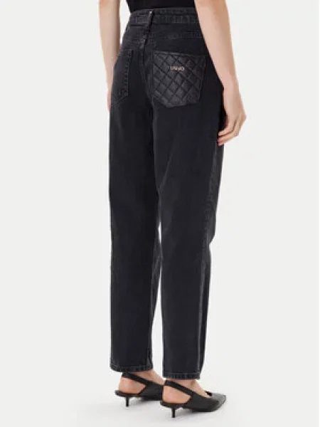 Liu Jo Jeans hlače Straight Fit črna