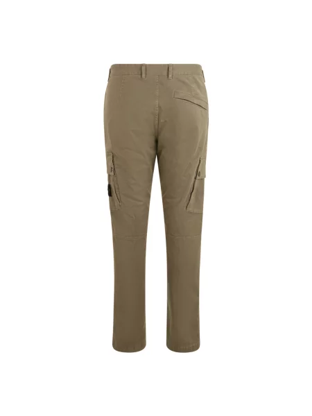 Spodnie cargo Stone Island z kamieniami brązowe