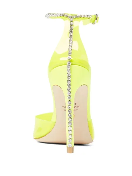 Pantofi cu toc Stuart Weitzman galben