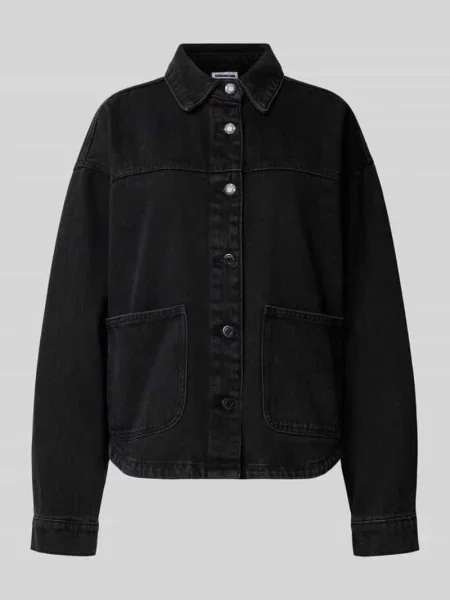 Bluza Noisy May z naszywanymi kieszeniami czarna