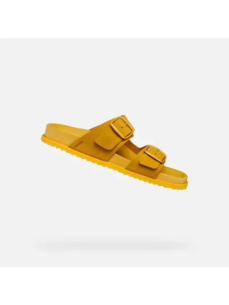 Papuci de casă Geox galben