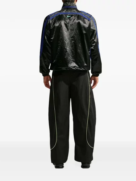 Tricou Nike cu imagine plasă cu talie înaltă albastru